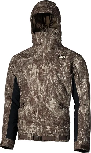 Miniatura 4 de First Lite Parka de refugio para hombre - Abrigo de caza de pato de camuflaje con aislamiento impermeable