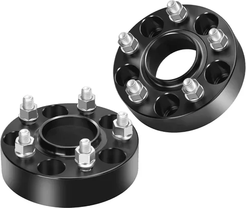 Miniatura 10 de KSP - Espaciadores de rueda de 1 pulgada 5x114.3 para Nissan 350Z 370Z Maxima, 5X4.5 forjado espaciador compatible con Infinit G35 G37 FX35 Q60