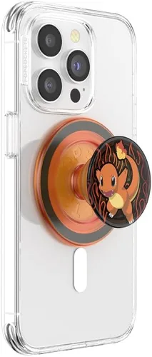 Miniatura 2 de PopSockets Agarre adhesivo para teléfono, soporte, soporte para teléfono, Pokemon - Esmalte Bulbasaur