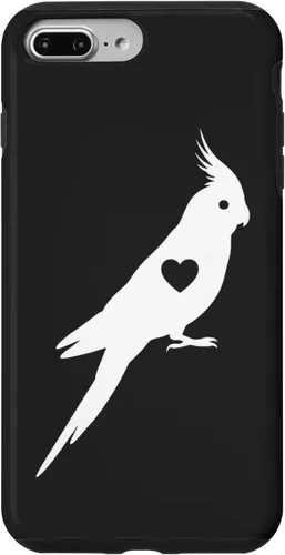 Miniatura 12 de Bird Cockatiel Heart Silhouette, Proud Bird Parent Case for iPhone XR