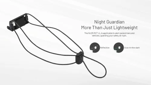 Miniatura 6 de Nitecore NU25 MCT UL Linterna frontal ultraligera de 400 lúmenes, recargable USB-C para mochilero, camping y running