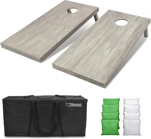 Miniatura 29 de GoSports Juego de tablas de cornhole de madera de tamaño reglamentario de 4 x 2 pies, incluye funda de transporte y bolsas de frijoles