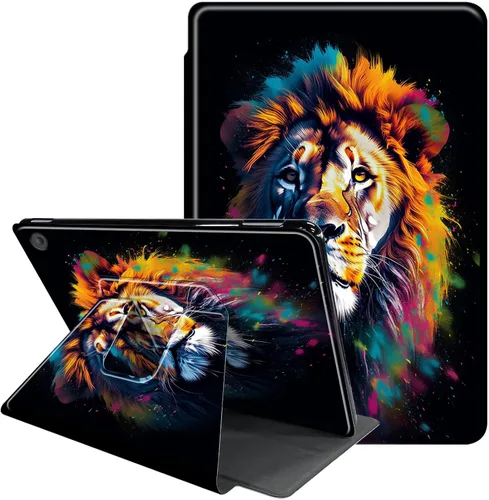 Miniatura 12 de Funda para Samsung Galaxy Tab A8 de 10.5 pulgadas 2022-360 grados giratoria multiángulo de visión protectora con apagado y encendido automático