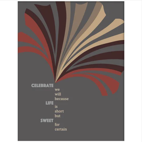 Two Step Song - Lyrics Inspired Wall Print Art Classic Rock Music Home Decor - Wall Artwork Hanging Contemporary Musical Illustration (10"L x 8"W,