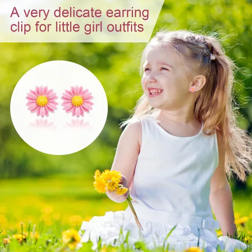 Miniatura 2 de Kids Clip On Earrings for Girls 2532 Pairs Hypoallergenic Clips Earrings for Girls Toy Earrings Princess Play Jewelry Party Favor