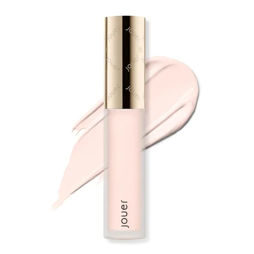 Jouer Corrector líquido esencial de alta cobertura, corrector iluminador, corrector de color para ojeras, cobertura de manchas e imprimación de