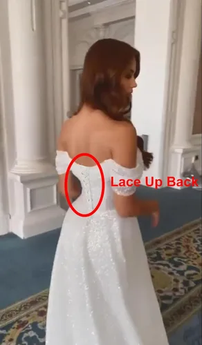 Miniatura 2 de Cadoly Vestidos de fiesta de sirena con lentejuelas para mujer, vestidos brillantes con hombros descubiertos y vestidos de noche para boda