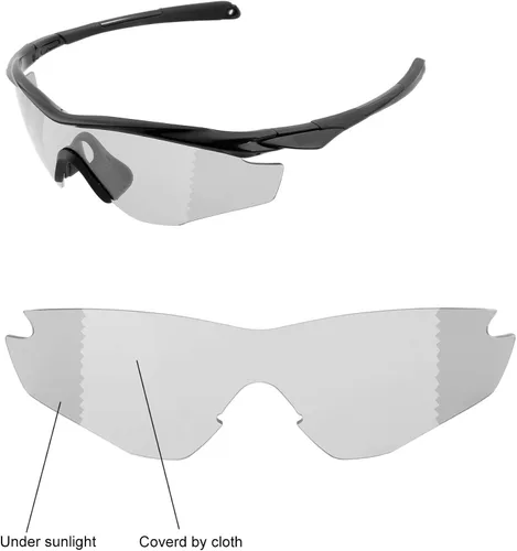 Miniatura 4 de Lentes de repuesto Walleva para gafas de sol Oakley M2 XL Múltiples opciones disponibles