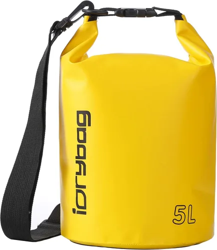 Miniatura 56 de IDRYBAG Bolsa seca para kayak impermeable 2L/5L/10L/15L/20L, pequeña bolsa impermeable para navegación