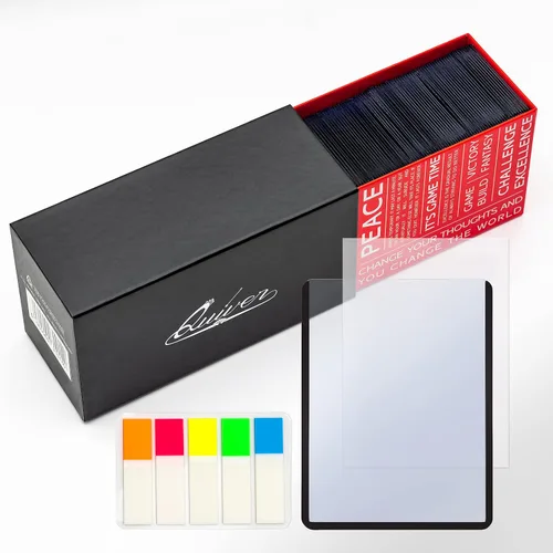 Miniatura 7 de Quiver Time Cargadores superiores de 3 x 4 de alta calidad para tarjetas, fundas duraderas de plástico duro para tarjetas, para deportes, béisbol