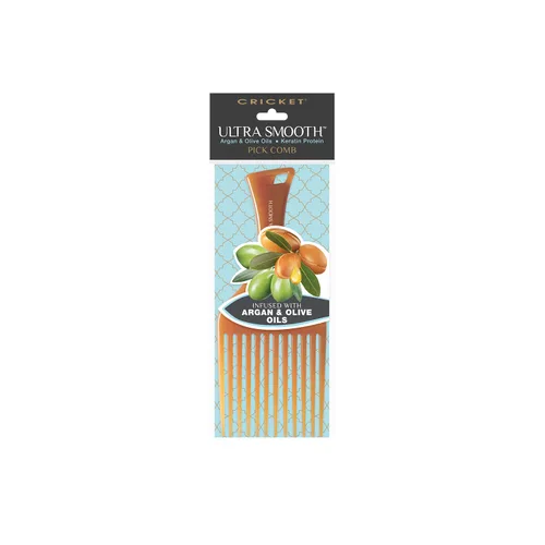 Miniatura 4 de Cricket Peine Ultra Suave para Cabello para Dar Volumen, Desenredar y Reducir el Encrespamiento - Enriquecido con Argán, Aceite de Oliva y Queratina
