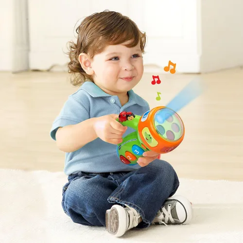Miniatura 5 de VTech Spin and Learn Linterna de Color, Verde Lima