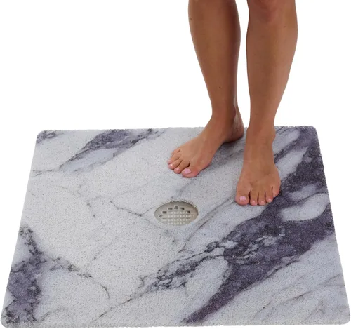 Miniatura 90 de Tapete de ducha antideslizante para bañera - Tapete de baño de lufa para baño - Tapete de baño de 40 x 16 pulgadas - Alfombra de baño antideslizante