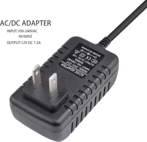 Miniatura 3 de Adaptador de fuente de alimentación de CA de 12 V para Yamaha PSR, YPG, YPT, DGX, DD, EZ y P Piano digital y serie de teclado portátil, adaptador