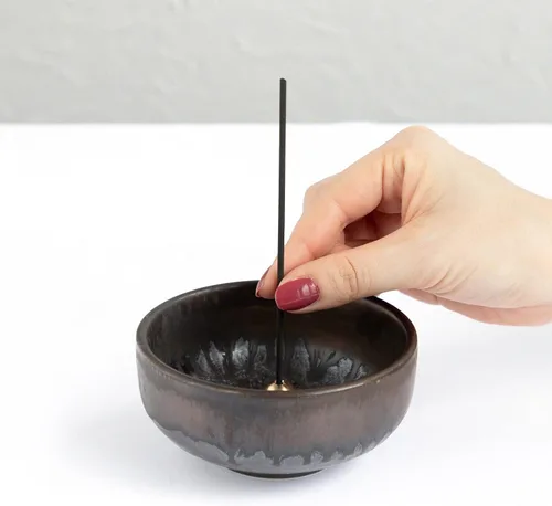 Miniatura 4 de Asayu Japan Varitas de incienso con bajo humo para meditación matutina o nocturna, relax o yoga, hecho en Japón 1.41 oz - Jardín Zen japonés
