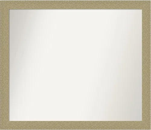 Miniatura 132 de Amanti Art Espejo de pared personalizado no biselado (24.25 x 24.25 pulgadas), marco dorado de mosaico, varios tamaños personalizados, espejo