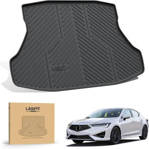 Miniatura 53 de LASFIT Tapetes de elastómero termoplástico para 1a y 2a fila de asientos de auto, para todo tipo de clima