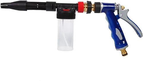 VGEBY Pistola de limpieza de automóviles Pulverizador de pistola de espuma de lavado de jabón de agua Pistola pulverizadora de jabón para