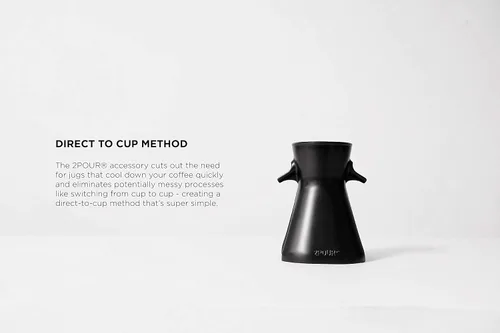 Miniatura 4 de 1 paquete – Soporte doble estándar para gotero de café compatible con Aeropress® – Cafeteras pequeñas (no para versión XL)