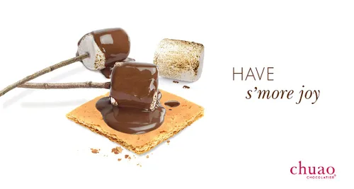 Miniatura 5 de Chuao Chocolatier Oh My S'mores Barras de chocolate con leche, chocolate gourmet artesano europeo sin conservantes, para cestas de regalo, Navidad