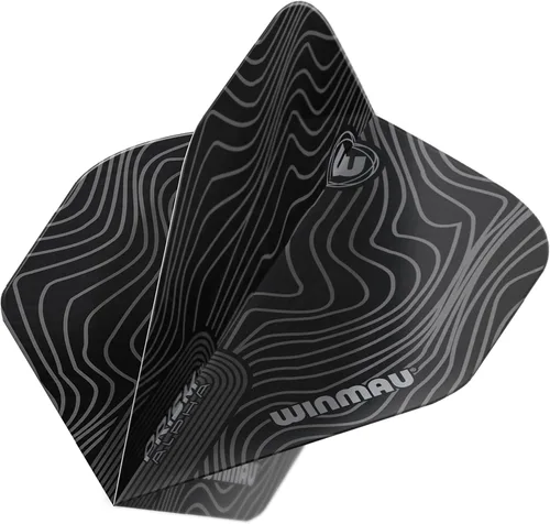 Miniatura 3 de WINMAU Prism Alpha Solar Design - Paquetes de vuelos de dardos - 3 juegos por paquete (9 vuelos en total) (mezcla lisa)