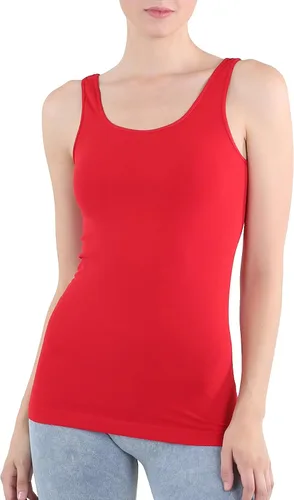 Miniatura 21 de NIKIBIKI Playera sin costuras clásica premium para mujer, fabricada en EE. UU., talla única