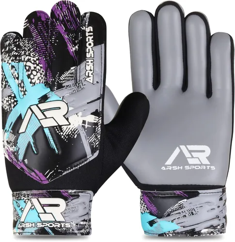 Miniatura 21 de Guantes de portero de fútbol, guantes de portero de fútbol para niños, jóvenes y niños con protección doble en la muñeca y palma de súper agarre