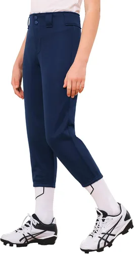 Miniatura 9 de Pantalón de béisbol para niñas Stelle, pantalones de softball para niñas, pantalones de béisbol para niños, pantalones de fastpitch con bolsillos