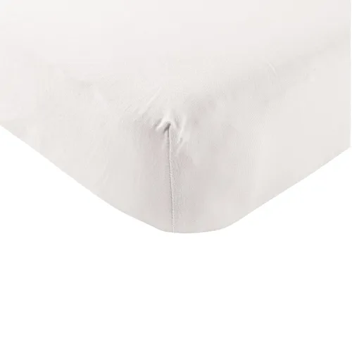 Miniatura 17 de Touched by Nature Sábana de cuna unisex de algodón orgánico para bebés y niños pequeños, a cuadros, gris sólido, talla única