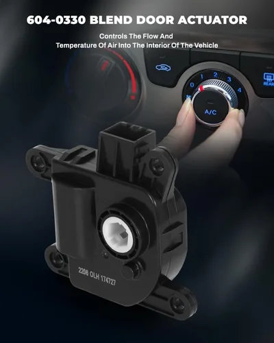 Miniatura 3 de Actuador de puerta de mezcla de calefactor HVAC A/C - Ajuste directo para Hyundai Accent 2011-2014/para Genesis Coupe 2010-2016/para Tucson