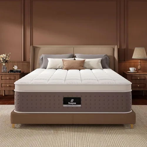 Miniatura 9 de Twin XL Mattress, 8 Inch Hybrid XL Twin Size Mattress in a Box, Cooling Gel Memory Foam Mattresses with Pocket Spring, Pressure Relief