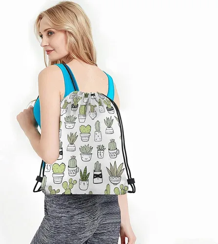 Miniatura 4 de Beabes Notas musicales Bolsas con cordón Mochila Bolsa de gimnasio Bolsa con cordón, Multi-a147, Mochilas de viaje