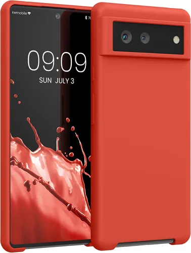 Miniatura 308 de kwmobile Funda Compatible con Google Pixel 6 Pro - Funda de Teléfono de Silicona TPU con Acabado Suave - Azul Caribe