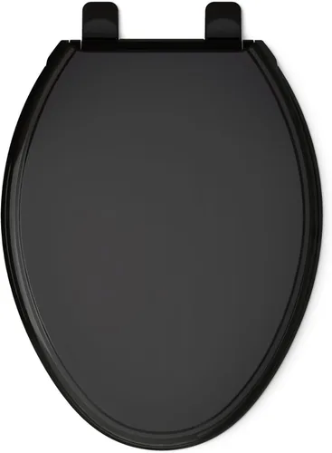 Miniatura 11 de KOHLER 4733-RL-7 Glenbury ReadyLatch - Asiento de inodoro alargado con cierre silencioso, asientos de inodoro con cierre suave, color negro
