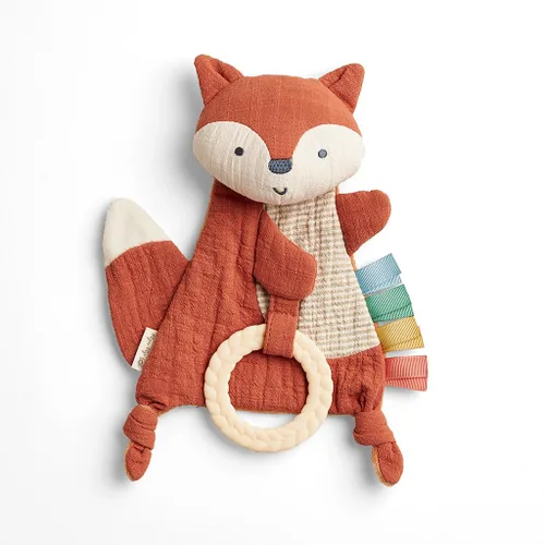 Miniatura 8 de Itzy Ritzy - Juguetes sensoriales de arruga Bitzy para bebés y niños pequeños — Incluye sonido de arruga, anillo de dentición suave trenzado