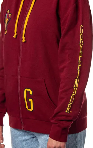 Miniatura 3 de Bioworld Harry Potter Hogwarts Alumni House Crest - Sudadera ligera con cremallera para mujer