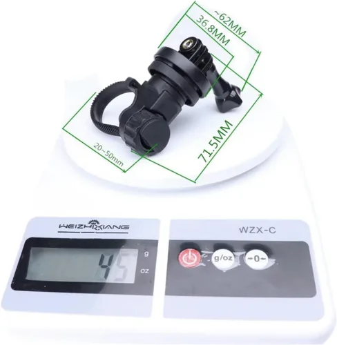 Miniatura 3 de Bicicleta deporte cámaras de acción adaptador montaje liberación rápida montaje manillar delantero para Her.o D Ji Insta 360 cámaras Thumbscrew