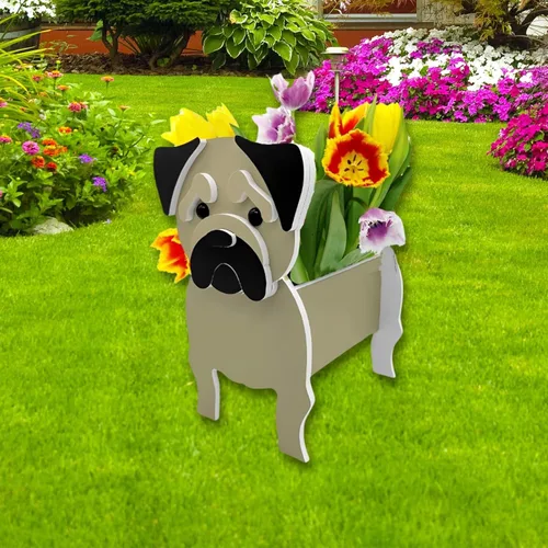 Miniatura 86 de Maceta de Perro English Springer Spaniel, Macetas de Plantas, Bonita Maceta de Jardín para Perros, Macetas de Perro Regalos de Cumpleaños