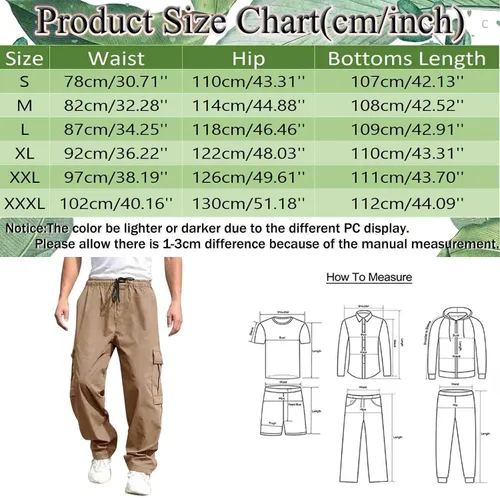 Miniatura 6 de Vickyleb Sweatpants for Men Jogger, Men's Athletic Casual Fleece Sweatpants with Pockets Big and Tall Pants