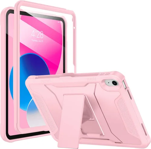 Miniatura 35 de Funda Soke para iPad (A16) de 11ª generación de 11 pulgadas 2025, iPad de 10ª generación de 10.9 pulgadas 2022, con protector de pantalla