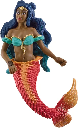 Miniatura 2 de Schleich Bayala - Juego de 2 piezas de Isabelle la sirena y delfín, juguetes de hadas de fantasía para niños a partir de 5 años