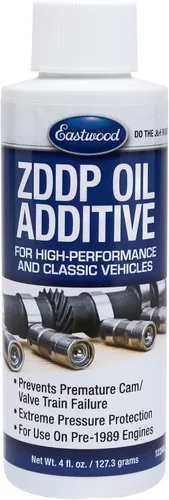 Eastwood ZDDP - Aditivo de aceite para motores de automóviles anteriores a 1989, botella de 4 onzas, 1 paquete