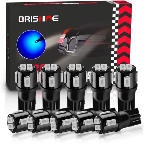 Miniatura 8 de 194 focos LED extremadamente brillantes 5630 Chipsets 168 2825 175 T10 W5W focos LED de repuesto para interior de coche, domo, mapa, puerta, Blanco