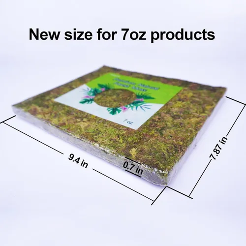 Miniatura 4 de Musgo de orquídea natural de 7 onzas para plantas en maceta, bonito suelo para macetas sin suelo para plántulas y cortes, buena idea para terrario