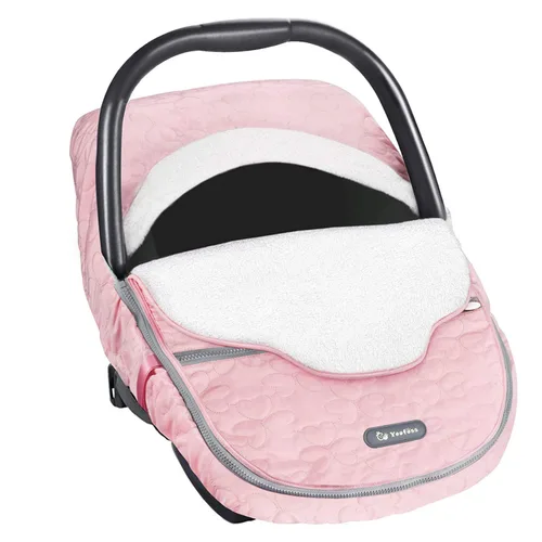 Miniatura 10 de Yoofoss - Bolsas de protección para cochecito de bebé, capotas de invierno para silla de coche, cubierta para proteger al bebé del viento frío