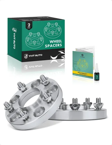 Miniatura 15 de YHTAUTO 5x4.5 Espaciadores de Rueda 1 Pulgada Centrados en Buje, Compatibles con Modelos Nissan e Infiniti, Altima, GTR, G35, M56, Q50 5x114.3 mm