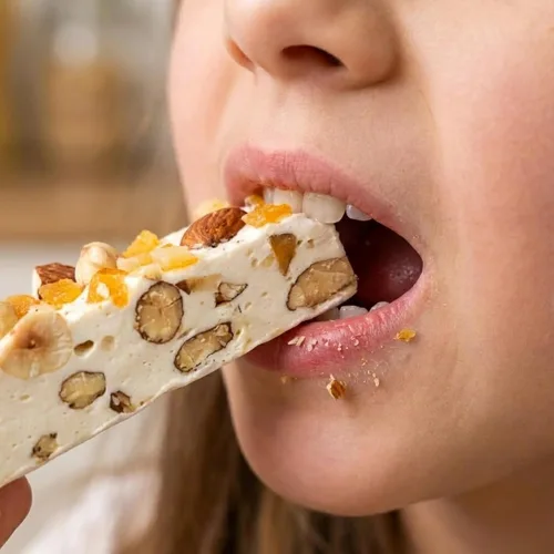 Miniatura 3 de Andy Anand - Cáscara de naranja suave, quebradizo, turrón, turrón de España rico en miel de flores silvestres. Prueba en cada bocado, fabricado