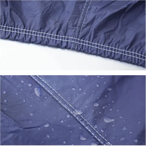 Miniatura 8 de uxcell 3XXL+ Funda de coche púrpura para exteriores, impermeable, transpirable, arañazos, lluvia, nieve, sol, resistente al calor, 224.4 x 74.8 x