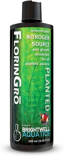 Miniatura 5 de Brightwell Aquatics Florin GRO, fuente de nitrógeno y acelerante de crecimiento para todos los acuarios plantados, 2 L, FNG2L