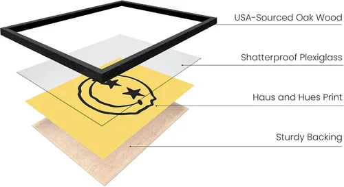 Miniatura 54 de Haus and Hues Arte de pared amarillo – Pósteres estéticos con cita para adolescentes, pósteres estéticos para dormitorio, niñas, impresión artística